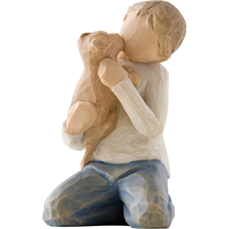 Willow Tree 26217 Figur Liebenswürdigkeit Junge, 5,1 x 3,8 x 7,6 cm