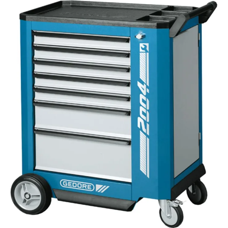 GEDORE 2004 0511 Werkzeugwagen mit 7 Schubladen, 7