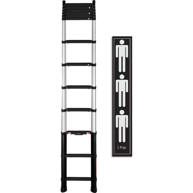 Telesteps Anlegeleiter Rescue Line Militär 13 Sprossen 4,1m