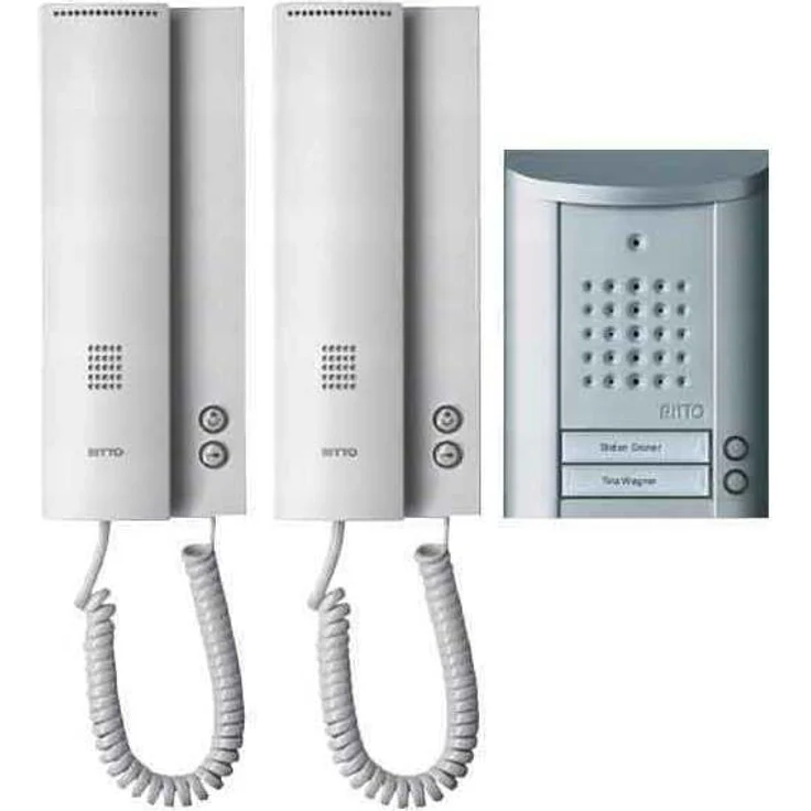 Ritto 1841220 Entravox Audio-Komplettpaket 2WE silber – Bild 1