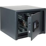BURG-WÄCHTER Kurzwaffentresor mit programmierbarem elektronischem Zahlenschloss, Magno 520 E, Volumen: 28 l, Widerstandsgrad N, Für bis zu 5 Kurzwaffen