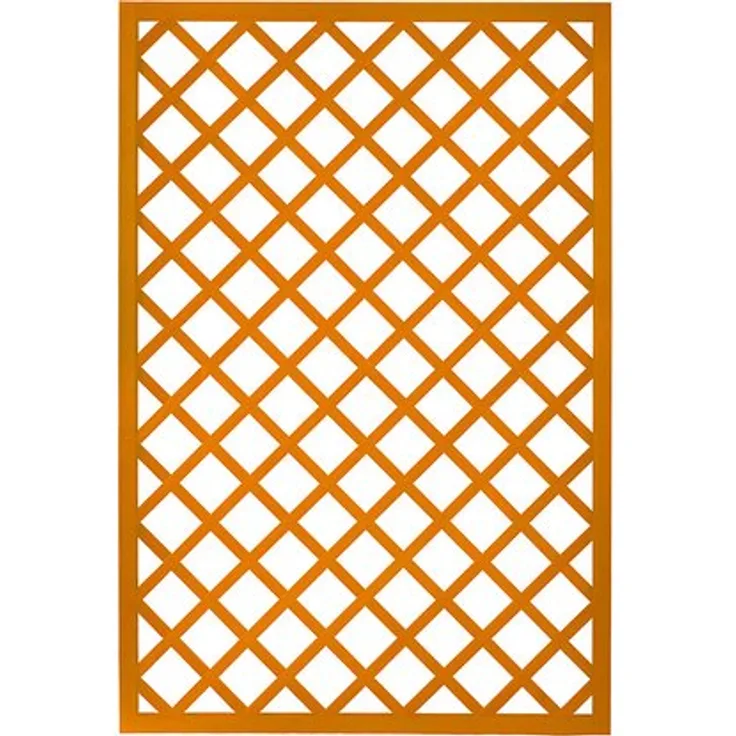 Andrewex Sichtschutzzaun-Element Pergola Pinienfarben 180 cm x 90 cm