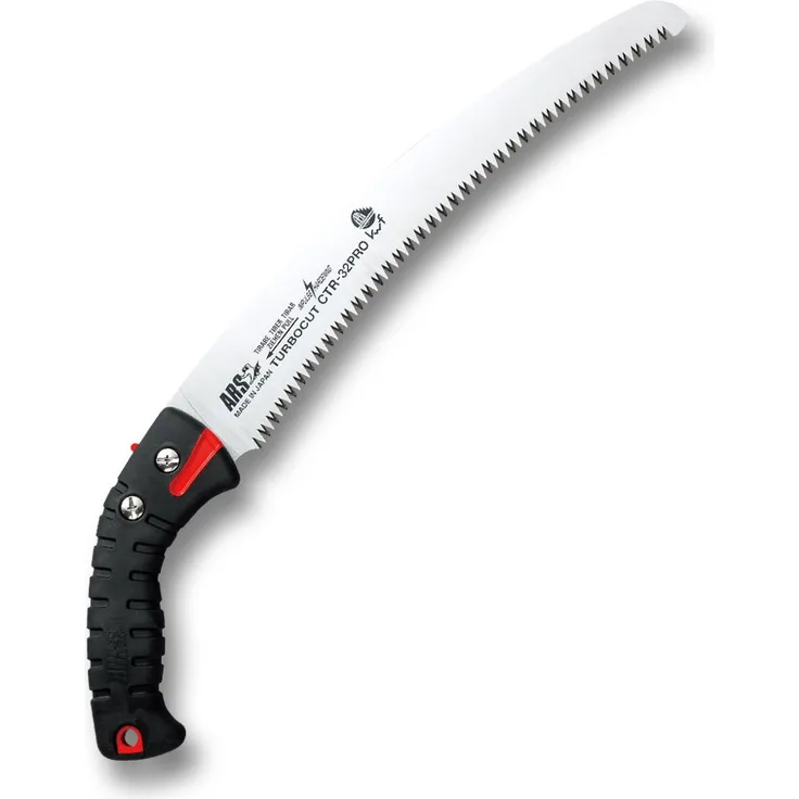 ARS ars-ctr32-pro Gebogene Klinge PROFI Astsäge, silber/rot/schwarz, 320 mm