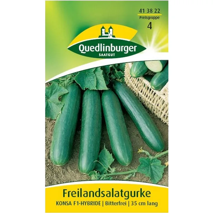 QUEDLINBURGER Freilandsalatgurke, Konsa F1