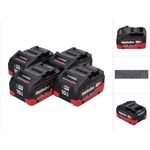 Metabo LiHD Akkupack Set 4x 18 V 10,0 Ah CAS System ( 4x 625549000 ) - Preisvergleich