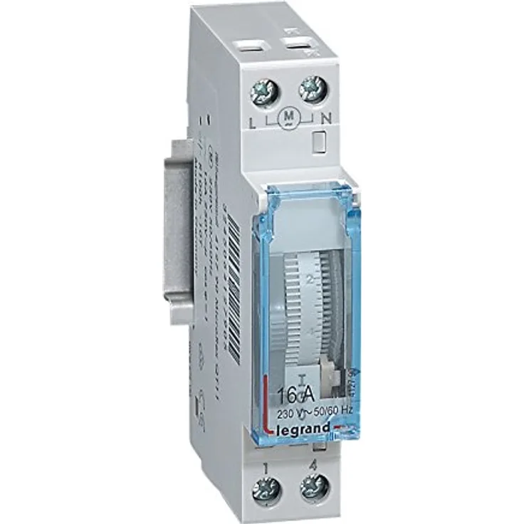 Legrand Micro Rex QT11 Tagesschaltuhr Analog, 412790