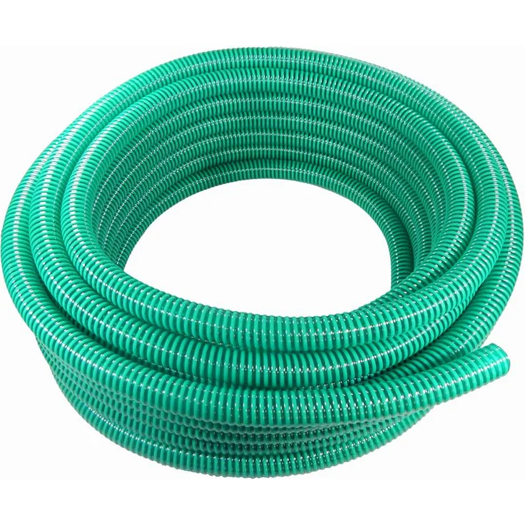 Schlauch24 Saugschlauch Spiralschlauch grün 25 Meter Rolle 38 mm (1 1/2) – Bild 1