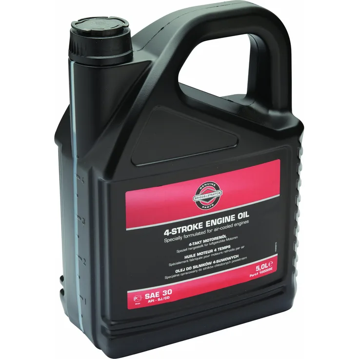 Briggs & Stratton 100009E SAE30 Öl, 5.0 Liter