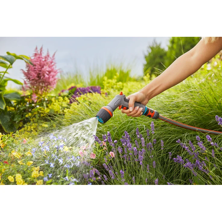 GARDENA Comfort Reinigungsspritze ecoPulse: Spritze zur leistungsstarken und wassersparenden Reinigung, mit Dauerarretierung, Frostschutz (18304-20) – Bild 7