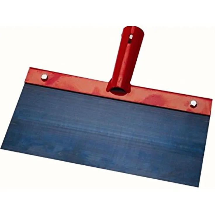 Idealspaten 72103000 Stoßscharre Sieger mit Federstahlblatt 30cm, Blau-Silber, 40 x 25 x 15 cm