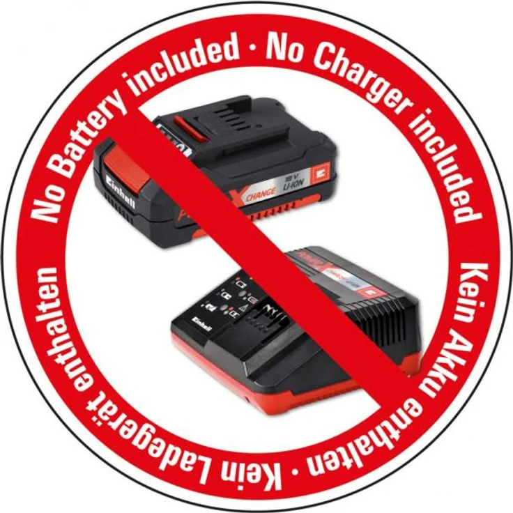 Einhell Akku-Heckenschere GE-CH 1846 Li-Solo Power X-Change (Li-Ion, 18 V, 46 cm Schnittlänge, 15 mm Zahnabstand, ergonomischer Griff, ohne Akku und Ladegerät) – Bild 10
