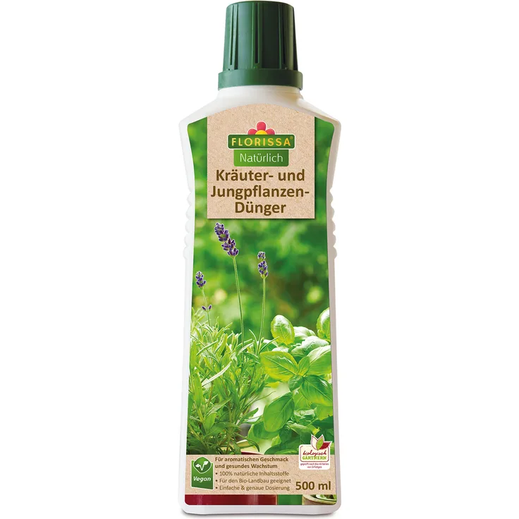 FLORISSA Kräuter- und Jungpflanzendünger, 500 ml