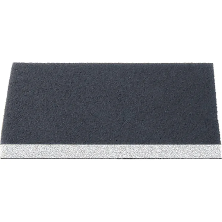 KLINGSPOR Schleifschwamm, flexibel, 2-seitig bestreut,SW 502 Abm.: 123x 96x12,5, Korn: 220 (244379)