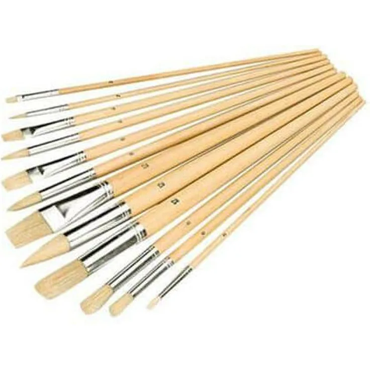 Silverline Pinselsortiment für Künstler, 12-tlg Satz