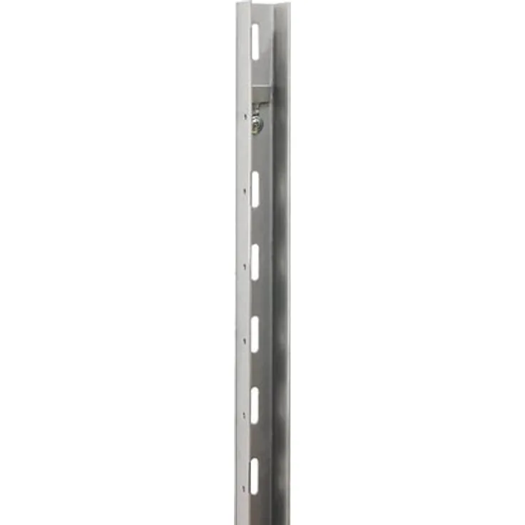 bellissa U-Profil zur Holzaufnahme 2er Set 120 cm x 4 cm x 3,5 cm