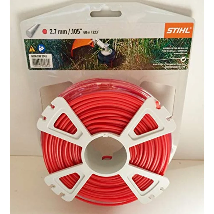 Stihl 0000 930 2343 original Mähfadenrund, 2,7 mm x 67 m,