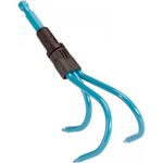 GARDENA combisystem-Grubber: Hacke mit 3 Zinken, ideales Gartenzubehör zum Lockern und Lüften des Bodens, 9 cm Arbeitsbreite, passend zu allen cs-Stielen (3166-20)