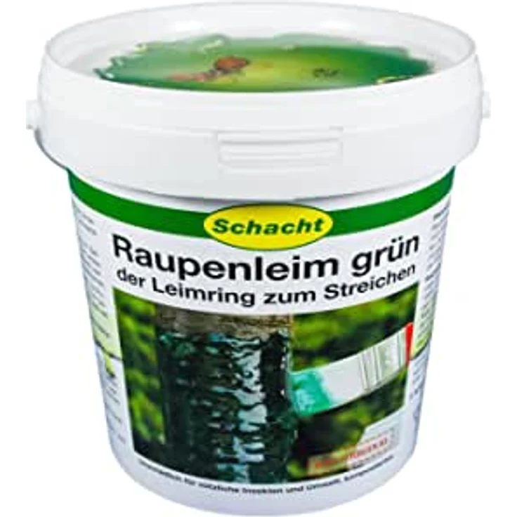 Schacht Raupenleim grün 500 g – Bild 1