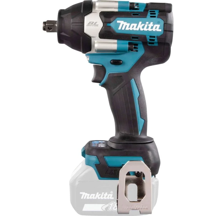 Makita 18V Akku-Schlagschrauber DTW700Z ohne Akku ohne Ladegerät 1/2 Zoll Außenvierkant 	max. Drehmoment 700 Nm Vibrationsarm Motorbremse 4-Gang – Bild 1