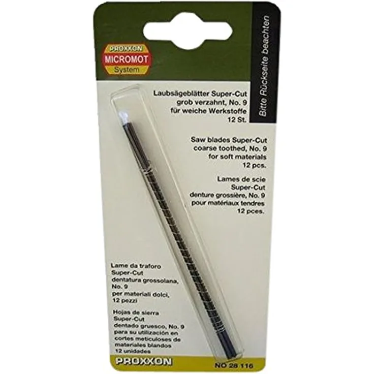 Proxxon Super-Cut-Laubsägeblatt für Holz, grob v, 28116