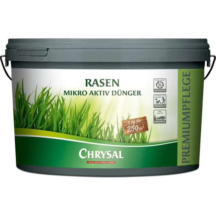 Chrysal Premium Rasendünger Mikro Aktiv - 5 kg