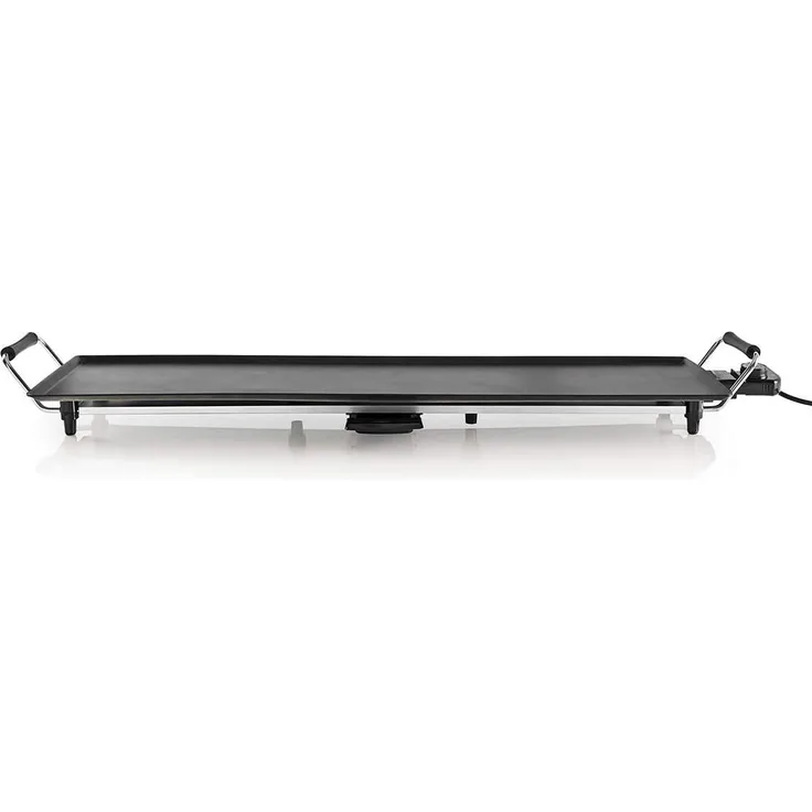 Teppanyaki Grill 1800 Watt 90 cm Grillfläche.Gesamtgröße 106 x 27 cm - Schwarz klein Elektrogrill