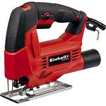 Einhell Stichsäge TC-JS 60-1 (400 W, max. 60 mm, Drehzahlelelektronik, werkzeugloser Sägeblattwechsel, Sägeschuh für Gehrungsschnitte bis 45° Grad)