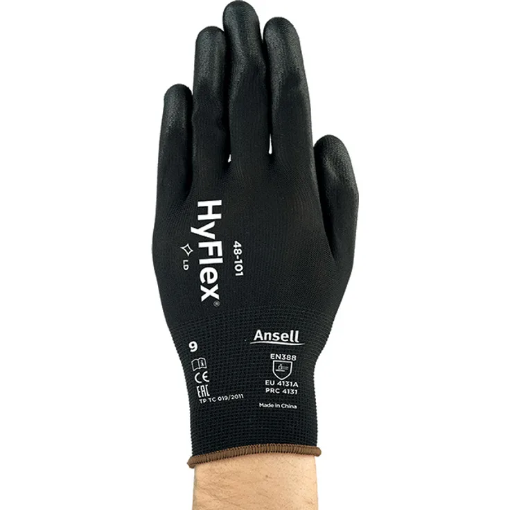 Ansell Handschuh SensiLite 48-101 Gr.7 schwarz