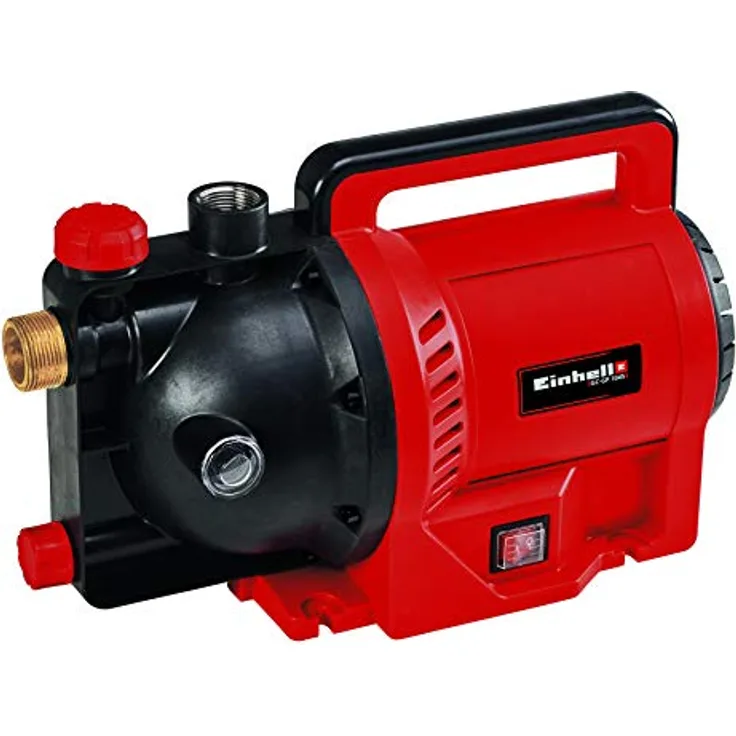 Einhell GC-GP 1045 (1.050 W, max. 4500 L-h, max. Förderhöhe 48 m, Wasserfüllanzeige, Wassereinfüllöffnung --ablassschraube, Frostschutz, Thermoschutz)