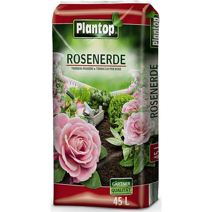 Plantop Rosenerde 45 Liter, gebrauchsfertige Spezialerde – Bild 1