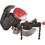 Scheppach Kettenschärfer KS1200 (200W, SchleifscheibeØ 100mm, BohrungsØ 10mm, großer Funkschutz, kompakte Bauweise, robustes Gehäuse, einfach transportierbar)