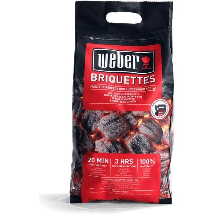Weber 17590 Briketts 4 kg – Bild 1