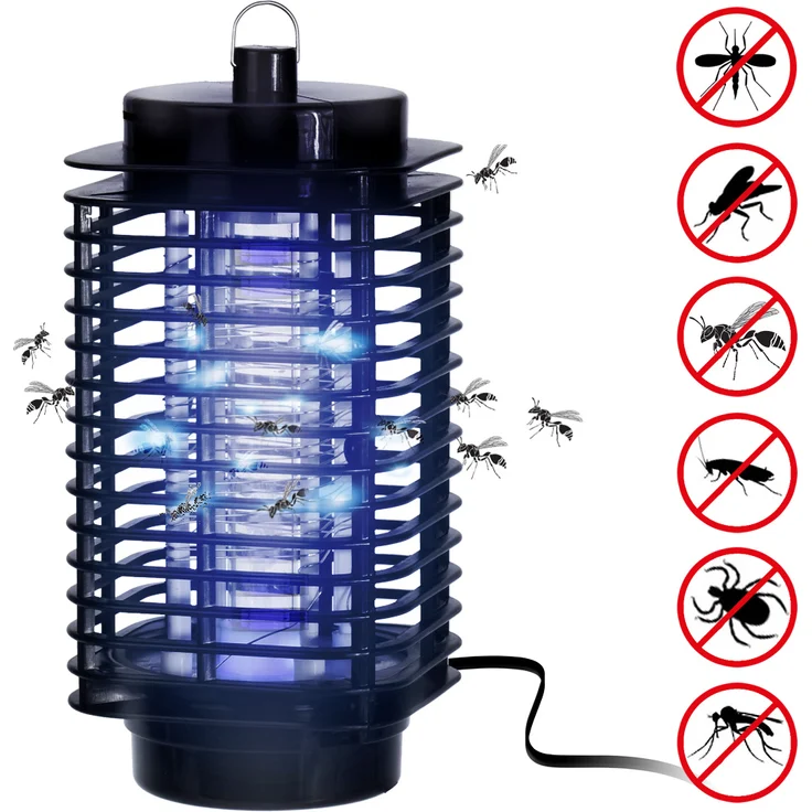 Elektronischer Insektenvernichter - 25m² Wirkungsbereich Fliegenfalle Insektenschutz Mückenschutz Fliegenschutz – Bild 1