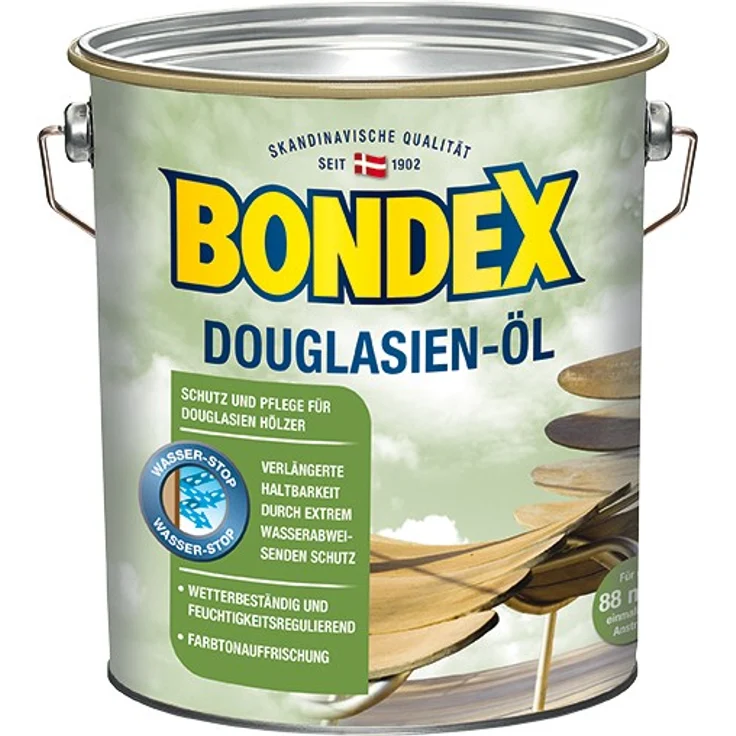Bondex Douglasien Öl 4 l Schutz und Pflege für Douglasienhölzer – Bild 1