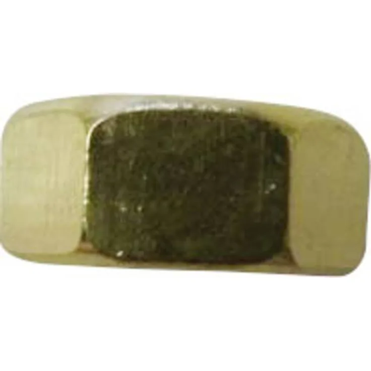 TOOLCRAFT 216348 Sechskantmuttern M1.2 DIN 934 Messing 20 St.