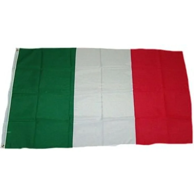 MM Italien Flagge/Fahne, wetterfest, mehrfarbig, 150 x 90 x 1 cm, 16304
