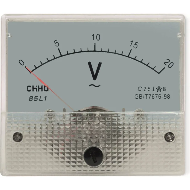 Einbau-Messinstrument, 0...20 V Spannung 