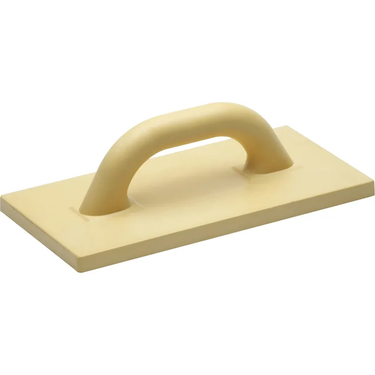 Meister Reibebrett Kunststoff - 320 x 180 mm - PU-Reibebrett für Maurer und Fliesenleger - Kartätsche - Putzbrett - Glättscheibe - 4154000