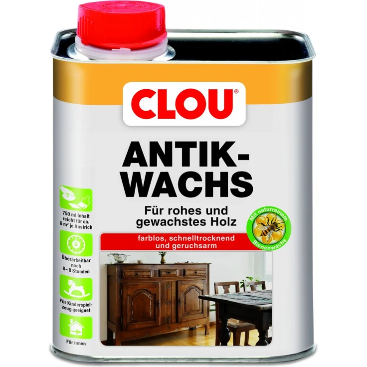 Clou Antikwachs W3 750 ml – Bild 1