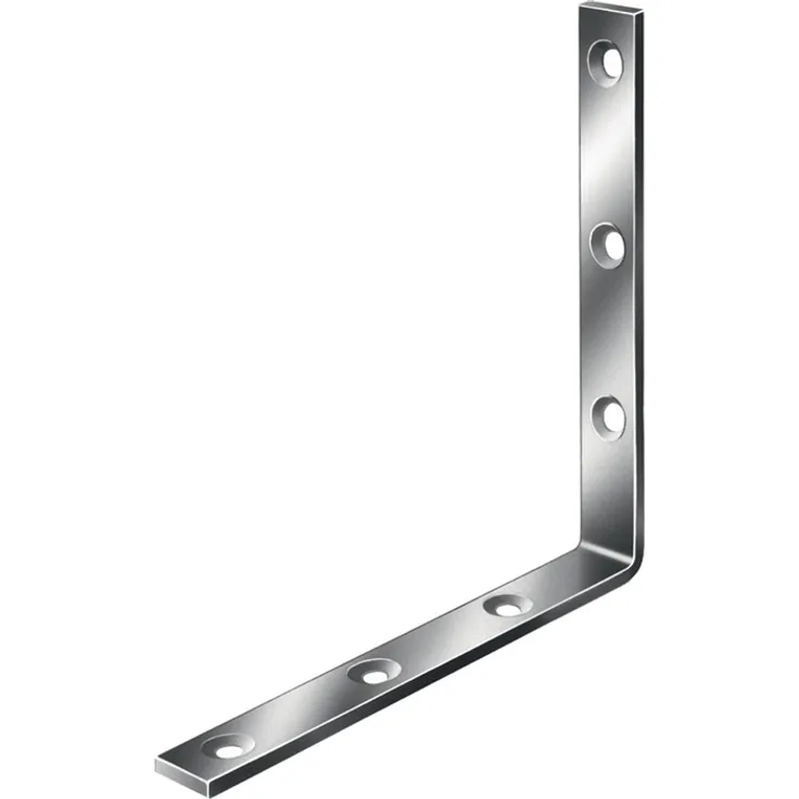 Winkel sta.L.60mm B.20mm S.3mm STA blau verz.VORMANN
