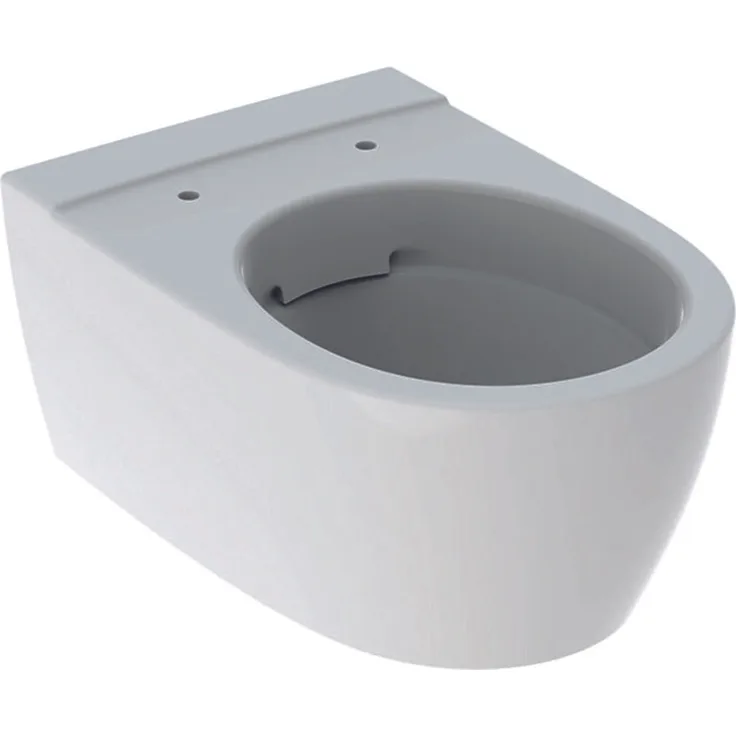 Keramag Tiefspül-WC iCon ohne Spülrand, 6 l, wandhängend weiß