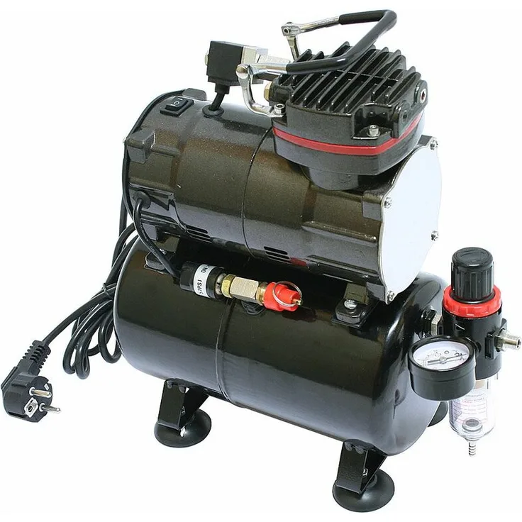 Bc-elec - TC-88T Airbrush Mini-Kompressor TC-88T - Schwarz