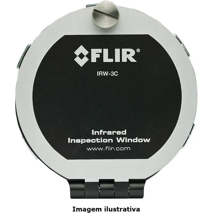 FLIR IR Window Stainless 3 inch Infrarot-Inspektionsfenster mit PIRma-Lock