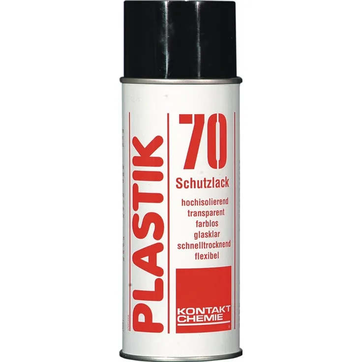 Leiterplattenschutzlack PLASTIK 70 farblos 200 ml Spraydose KONTAKT CHEMIE