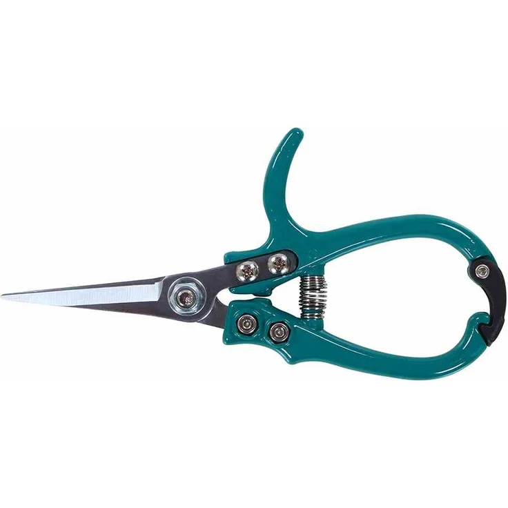 Siena Garden CG2090 Floristenschere, Türkis, 16,9 x 8,3 x 1,8 cm mittelgroß