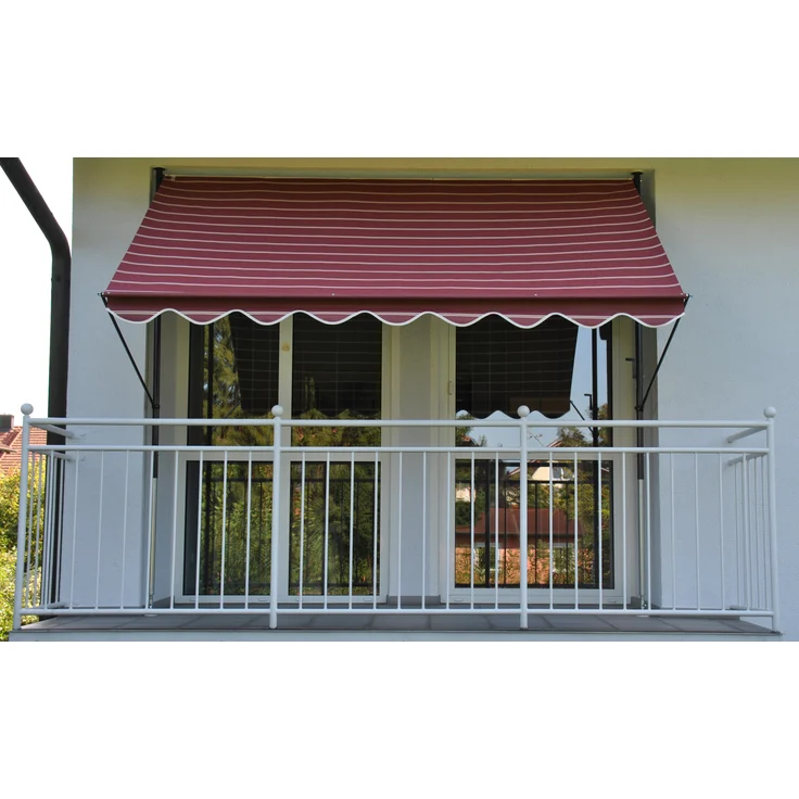 Klemmmarkise Exklusiv 200 cm Nr. 2200 braun – Bild 1