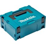 Makita MakPac Größe 2, 821550-0 Systainer blau stapelbar 39,4 x 29,5 x 15,5 cm Transportkoffer