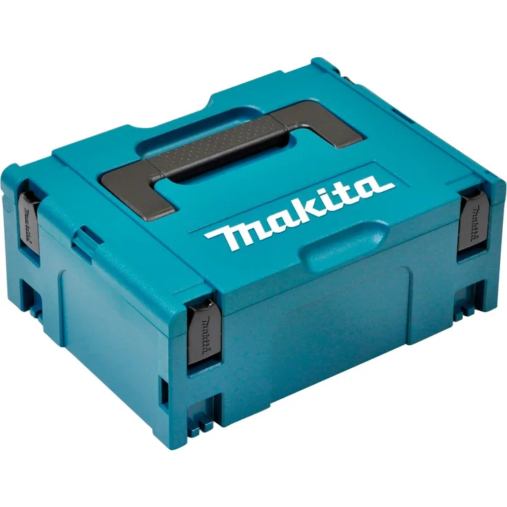 Makita MakPac Größe 2, 821550-0 Systainer blau stapelbar 39,4 x 29,5 x 15,5 cm Transportkoffer