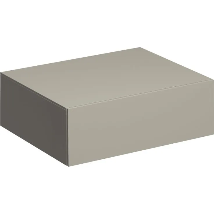 Geberit GE Xeno2 Seitenschrank mit 1 Schublade 58x20x46, 2cm, greige