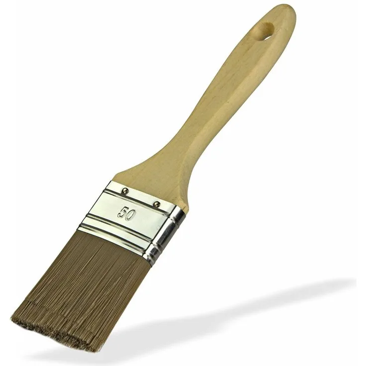 DEMA Lasurpinsel Malerpinsel Pinsel Flachpinsel 50mm Lackpinsel Malerbedarf